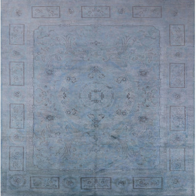 Tapis de style oriental bleu clair