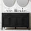 Meuble-lavabo double 54 po avec dessus Sebastiano-111376227