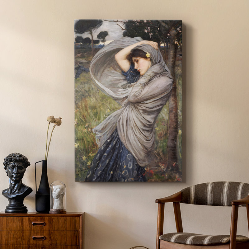 Paysage rétro CII - galerie Cavas sur mesure, H 18 po x l 12 po