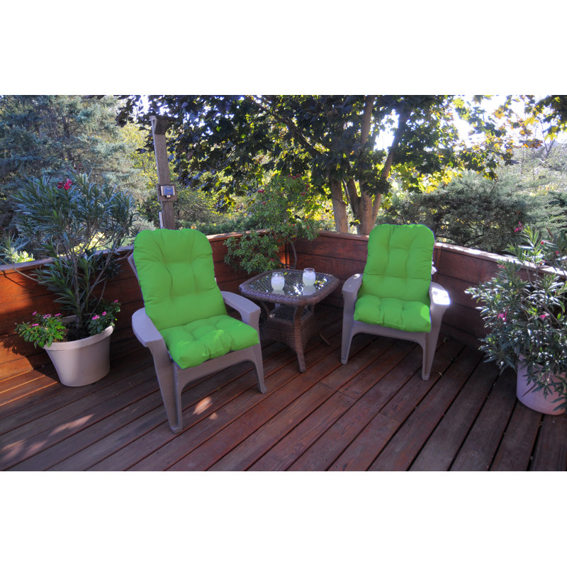 Coussin de siège / de dossier d'intérieur / d'extérieur, Vert