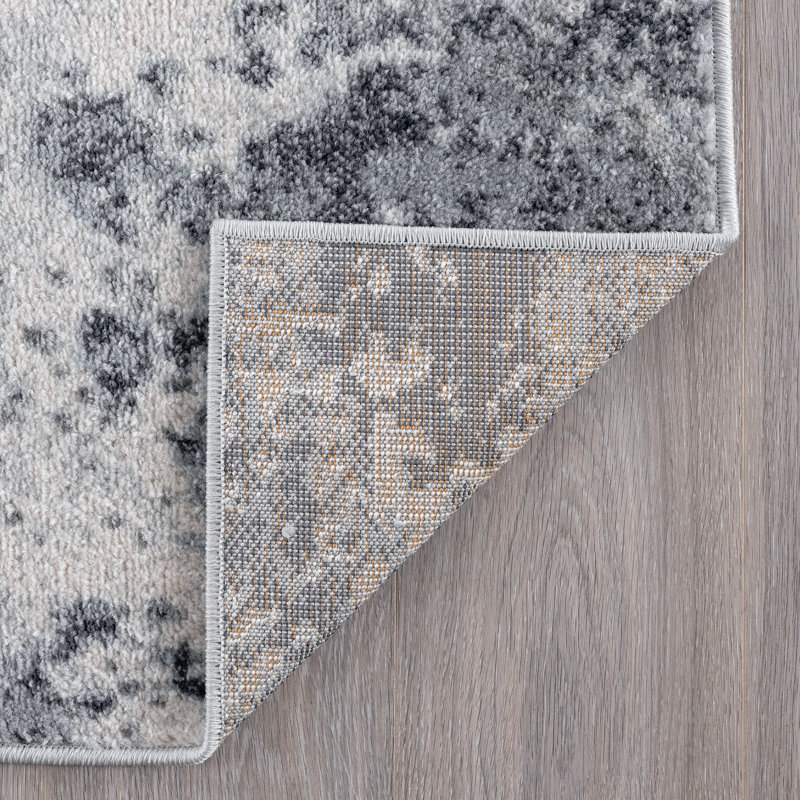 Tapis gris Cristina, Rectangle 8 pi 9 po x 12 pi 2 po