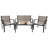 Onika 4 Piece Patio Conversation Set-1014279399