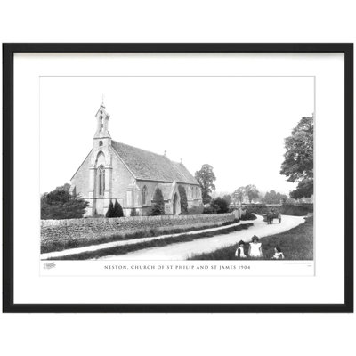 Neston, Church Of St Philip And St James 1904 - Single Picture Frame Print