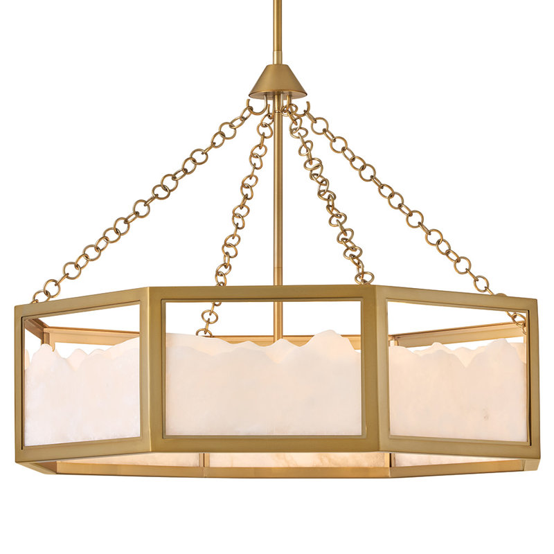Veleta 8 - Light Steel Chandelier
