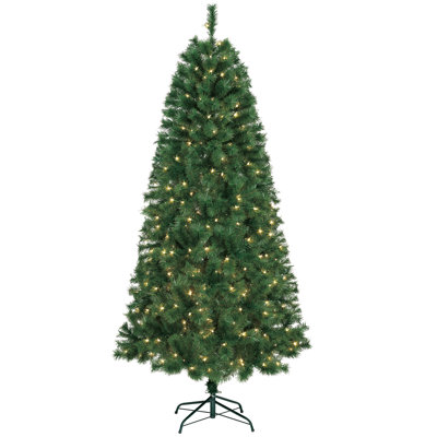 84' Lighted Pine Christmas Tree