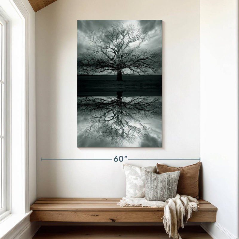 Hitzel Haunted Tree Reflection, 48" H x 32" W
