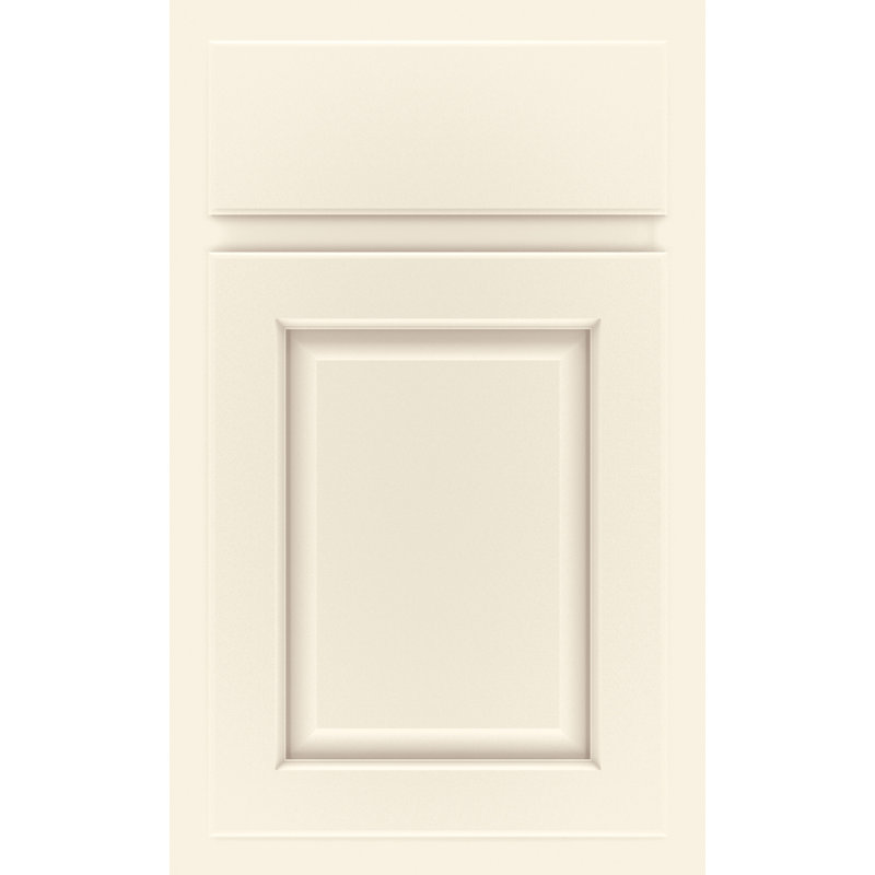 Dwelling Value Elmhurst Door Sample, Sweet Cream, Painted Hardwood