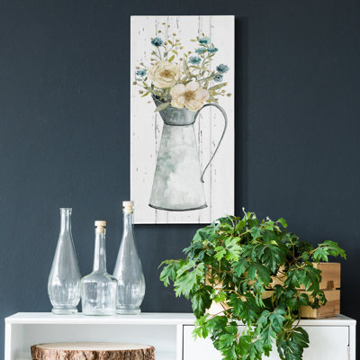 «Farmhouse Flower Bouquet II», reproduction d'art