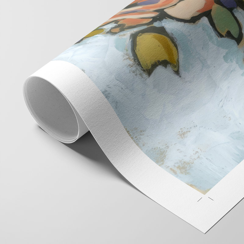 Bouquet de couleurs de bonbons I - Impression sur toile seulement - NON-CADRE, H 48 po x l 32 po