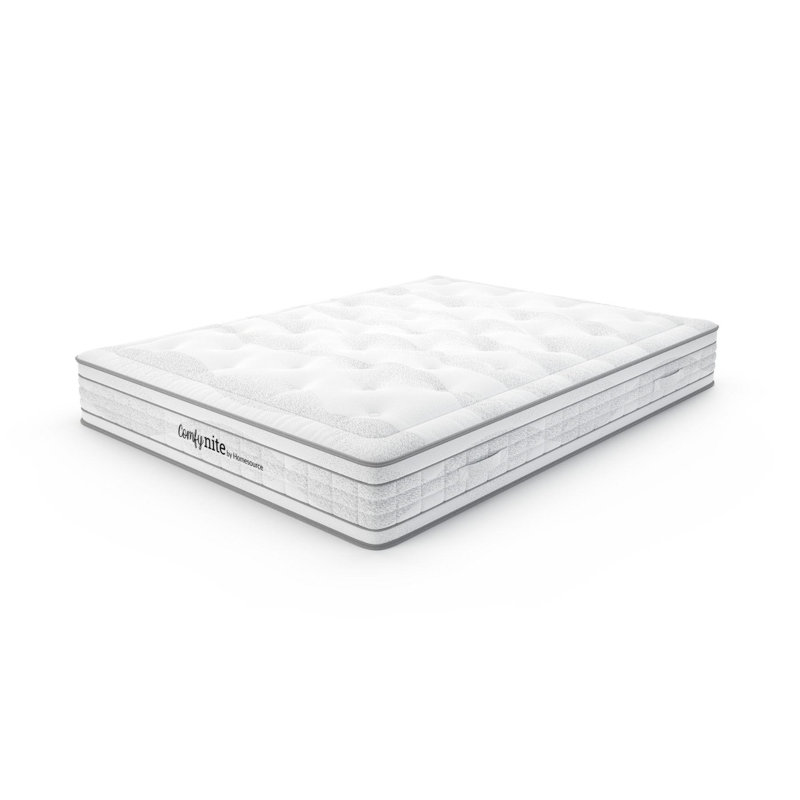Lyra Pocket Sprung Luxury Quilted Mattress Medium Firm, Kingsize (5')