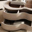 Table basse légère de style crème de luxe