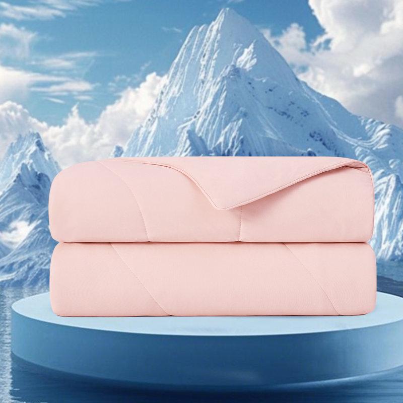 Ensembles de literie rafraîchissants, édredon en nylon 108 po x 90 po, style moderne pour toutes les saisons