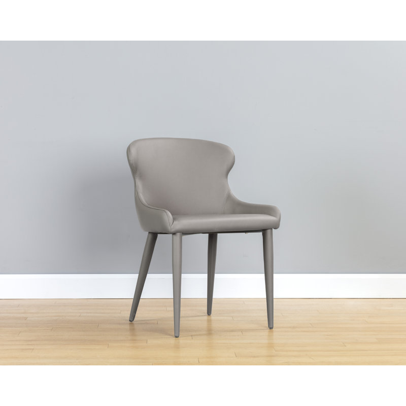 Dashrath DINING CHAIR - Grey, Gray