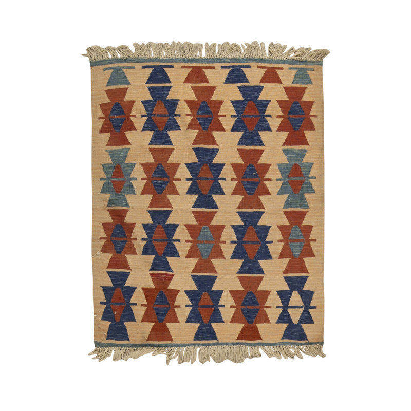 Wool Geometric Area Rug