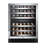 Summit Appliance Dual Zone 23.63'' 46 Bottle Wine Refrigerator with Reversible Door-708259465