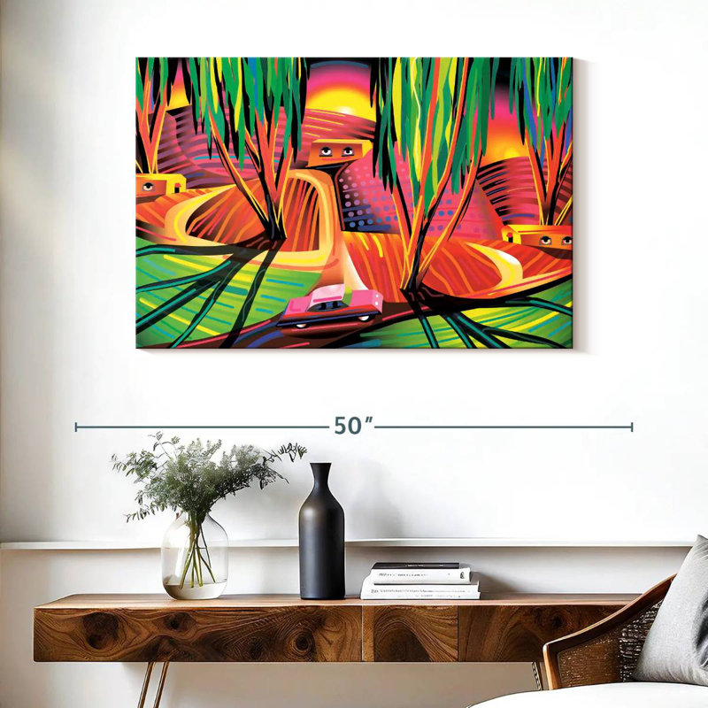 Van Gogh Congo, 26" H x 39" W