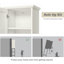 Armoire à linge autoportante Jenniyah-88203378