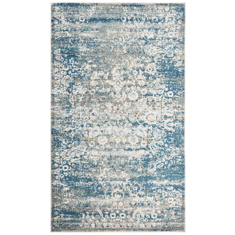Bruckmann Performance Abstract Rug, Rectangle 3' x 5'