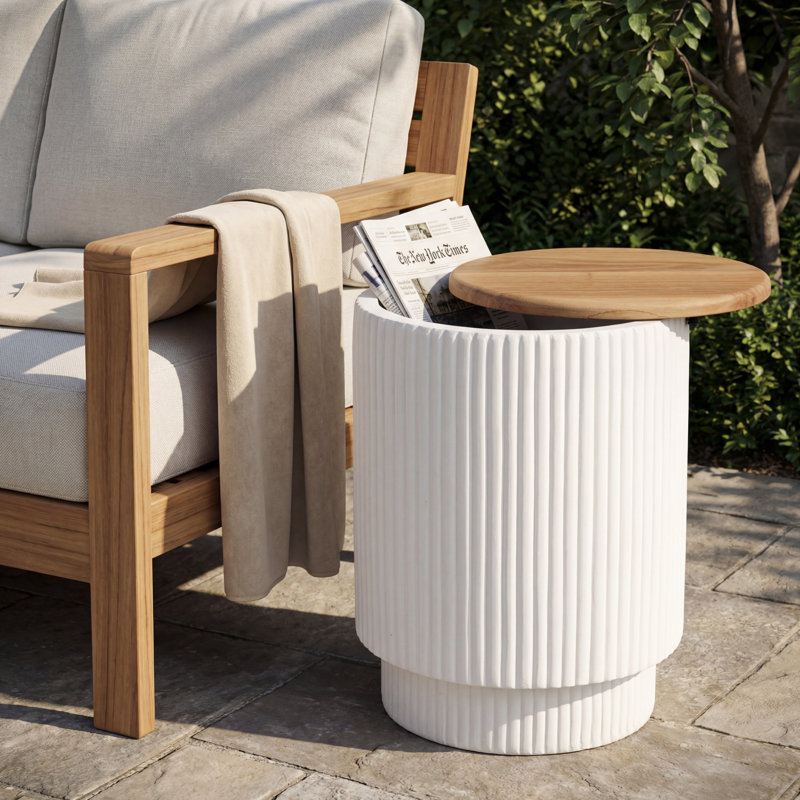Table d'appoint avec rangement Ocevale