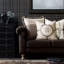 Aiden Houndstooth Square Pillow Cover & Insert