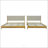 Premium Rubber Wood Platform Bed Frame-370028838-370028840