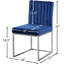 Chaise d'appoint rembourrée en velours Amberdawn-1602561299-1602561301