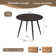 Cerca 100CM Round Dining Table Dark Walnut