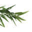 Bambou, plante artificielle en soie, 50 pouces d'intérieur, feuilles vertes, noir