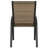 Outdoor Patio Chairs , Stackable Dining Chairs for All Weather, Chair Set with Armrests for Backyard-471438935