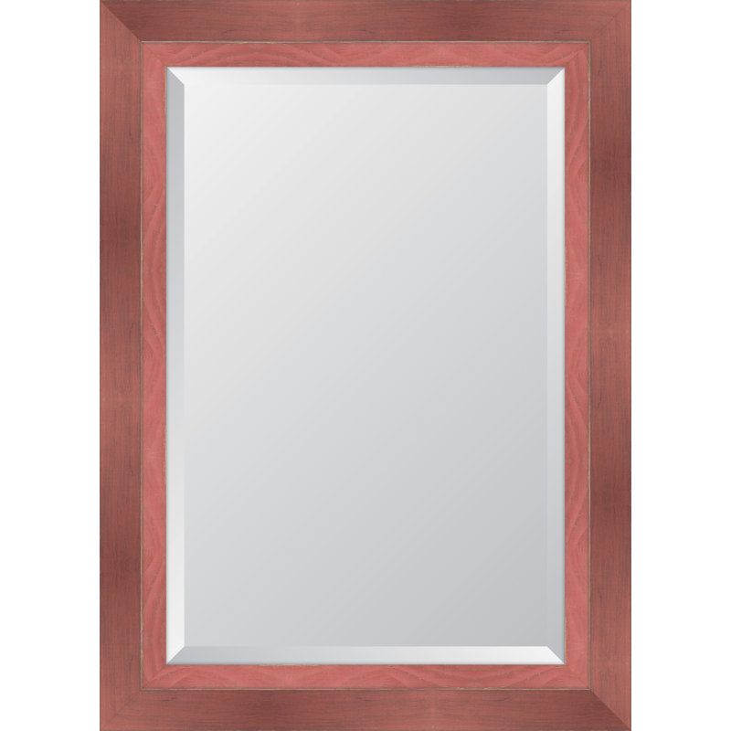 Miroir mural, H 42 po x l 30 po, Épice d'automne