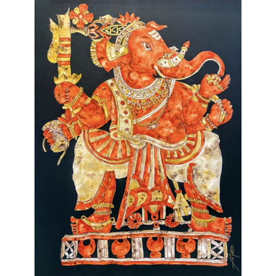 Atharva (Lord Ganesha) | Acrylic On Canvas | By Pratima Abhange
