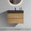 Ensemble de meuble-lavabo simple 29,9 po avec plateau en céramique Dazhane-874378775-874378773