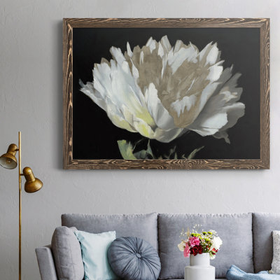 " White Peony " Painting Print