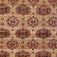 Gold Traditional Wool Silk Blend Rug - 12'2" x 12'2"