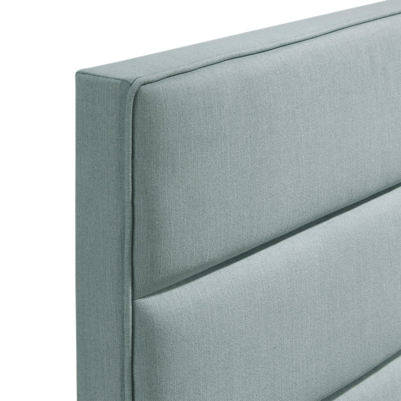 Tête de lit rembourrée Serta Palisades, Bleu pâle, Grand