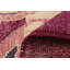 Tapis de bois one-of-kind à la main-noué la 2010 shalimar mauve 8 pi x 9 pi laine de 9 po Céline