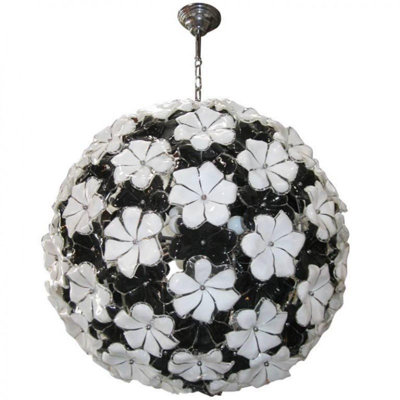 Lustre en laiton 10 lumières Murana