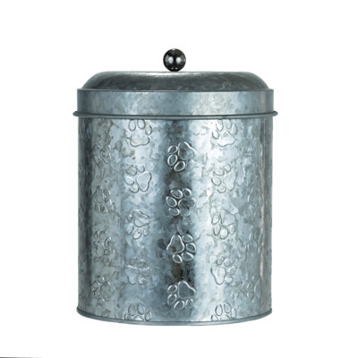 Pot à friandises galvanisé