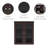 Alexis Wall Mounted Bathroom Accent Storage Cabinet