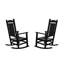 Chaise berçante d'extérieur en plastique Laguna-67014516