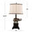 Elephant 27" Polyresin Table Lamp - Set of 2