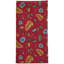  Ensemble de 4 serviettes de table coriandre à motif floral