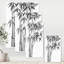 Bambou monochrome rétro - peinture sur toile-59724891-59778611