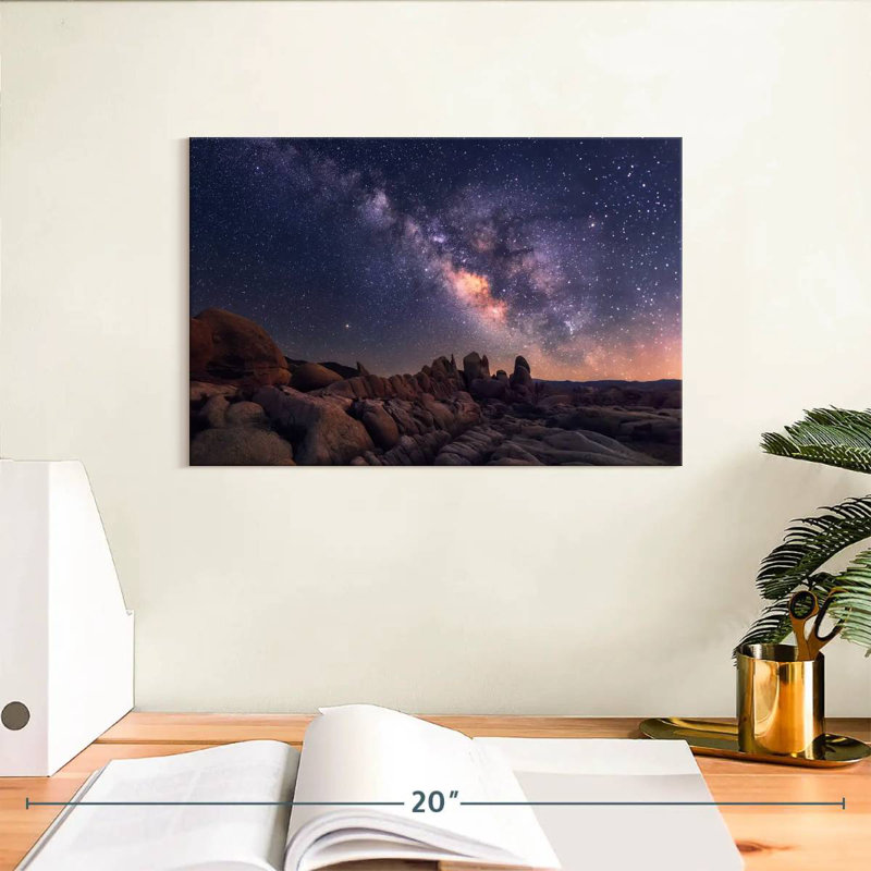 Alvord Joshua Tree Voie Lactée, H 8 po x l 12 po
