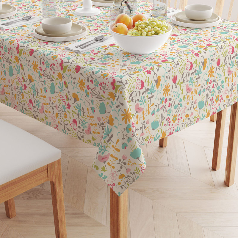 Merrifield Blooming Springs Tablecloth, 120" L x 60" W