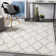 Bobrow Geometric White/Gray Area Rug