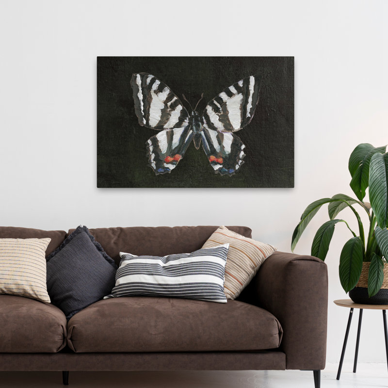 Garden Garden Beauties II - noir, H 48 po x l 32 po