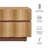 Isola 2 Drawer Nightstand In Light Oak Walnut-118103530