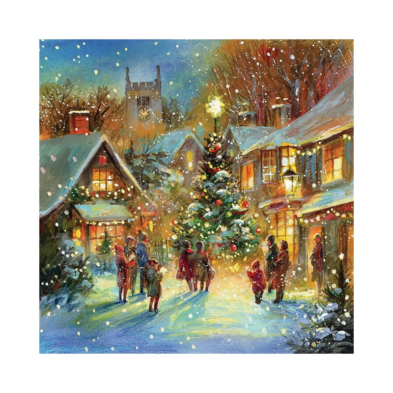 Evening Carol by Jim Mitchell - Wrapped Canvas Gallery-Wrapped Canvas Giclée, 66.04cm H x 66.04cm W
