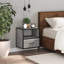 40cm W Metal Bedside Table-2076591225